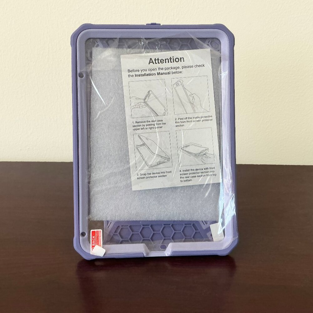 NEW Fintie Purple Tuatara Magic Ring iPad Mini 7th Generation Adjustable Case